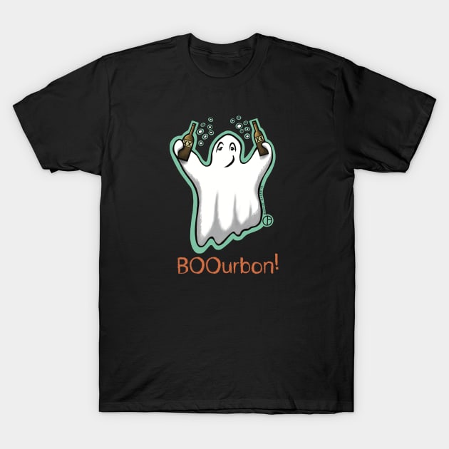 BOOurbon! T-Shirt by Art from the Blue Room